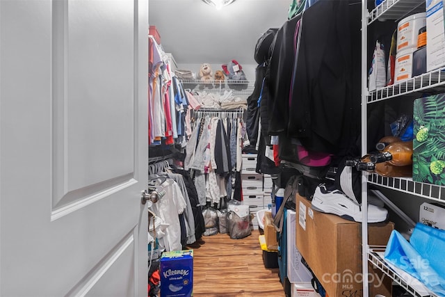 2953 Cameron Village Ct, Winston Salem, NC 27103 - spacious closet featuring wood finished floors