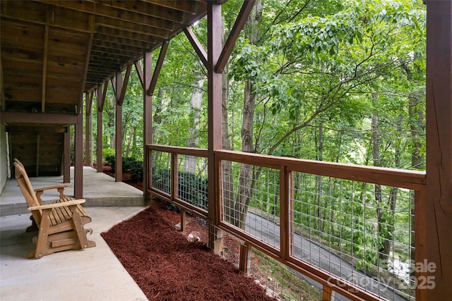 380 Allison Dr, Maggie Valley, NC 28751 - view of patio