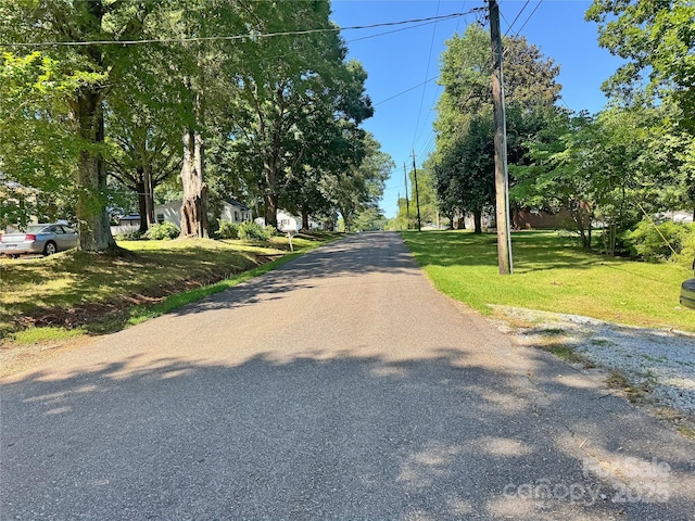 201 Barnes Ln, Stony Point, NC 28678 - view of asphalt road