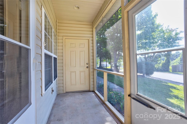 2785 Clover Rd NW, Concord, NC 28027 - unfurnished sunroom with plenty of natural light
