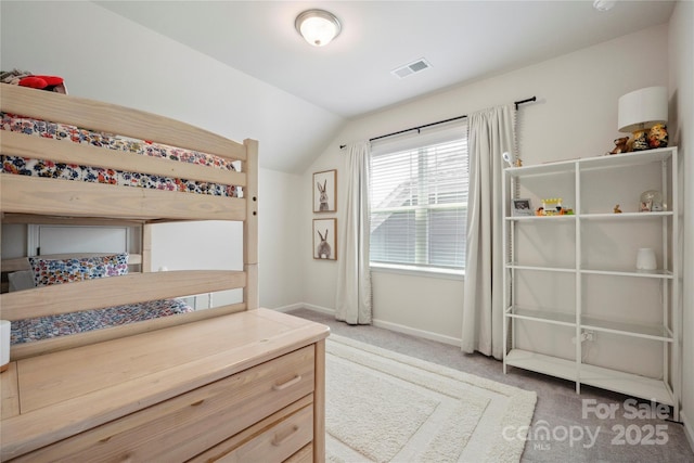 13339 Mcguffy Dr, Huntersville, NC 28078 - bedroom with light carpet and lofted ceiling