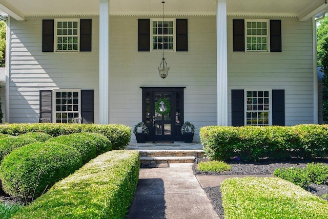 711 Yadkin St, Albemarle, NC 28001 - property entrance featuring a porch