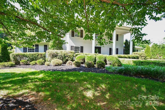711 Yadkin St, Albemarle, NC 28001 - view of front of property with a front yard