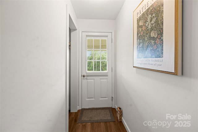 2028 Old Latter Rd, Newton, NC 28658 - doorway with wood finished floors and baseboards