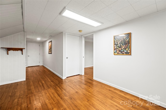 2028 Old Latter Rd, Newton, NC 28658 - basement featuring wood-type flooring and baseboards