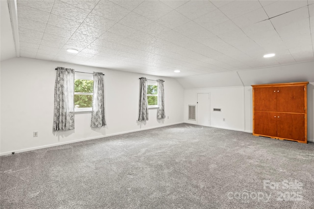 2028 Old Latter Rd, Newton, NC 28658 - bonus room featuring lofted ceiling, carpet floors, and recessed lighting