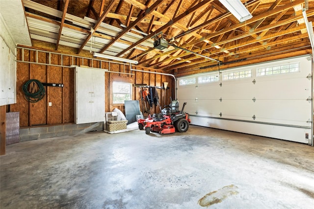 2028 Old Latter Rd, Newton, NC 28658 - garage with a garage door opener