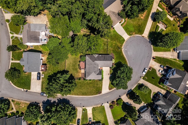 2124 Congress Ct, Kannapolis, NC 28083 - aerial overview of property's location with nearby suburban area