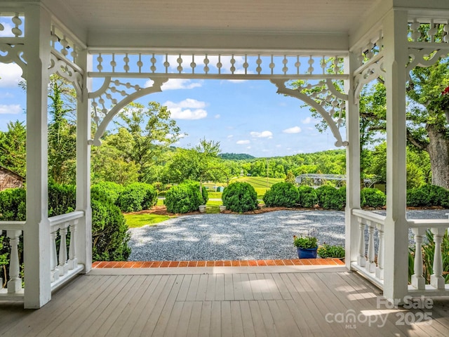 1111 Bills Creek Rd, Lake Lure, NC 28746 - view of porch