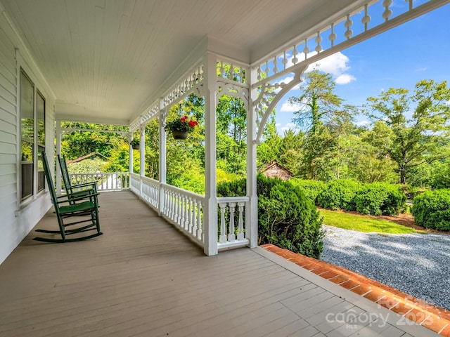 1111 Bills Creek Rd, Lake Lure, NC 28746 - view of porch