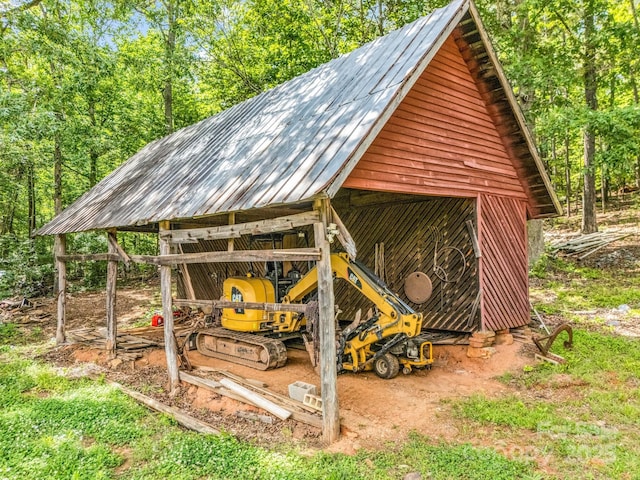 1111 Bills Creek Rd, Lake Lure, NC 28746 - view of outbuilding