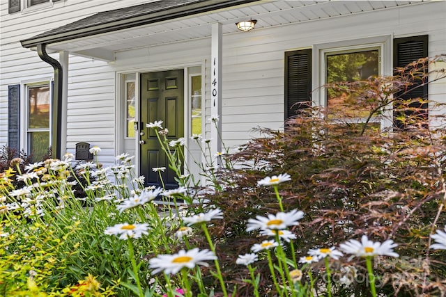 11401 Lone Star Cir, Charlotte, NC 28226 - view of exterior entry with a porch