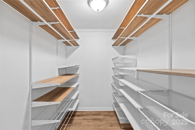 11401 Lone Star Cir, Charlotte, NC 28226 - spacious closet with wood finished floors