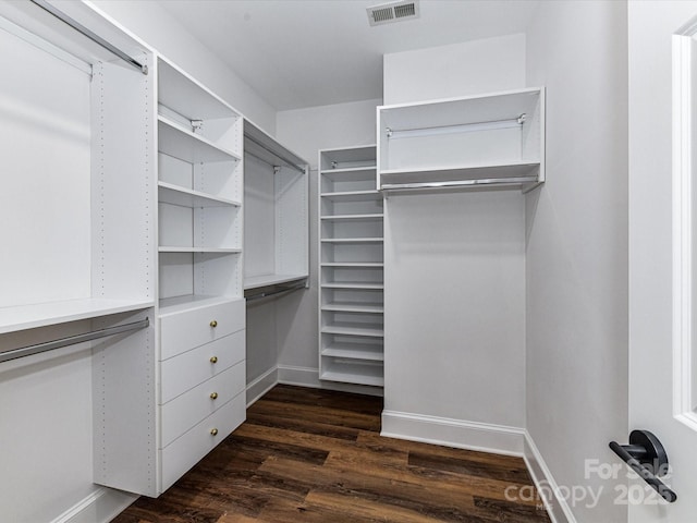 344 S Laurel Ave, Charlotte, NC 28207 - spacious closet with dark wood finished floors