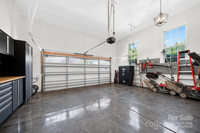 3981 Spinnaker Pl, Denver, NC 28037 - garage with a garage door opener
