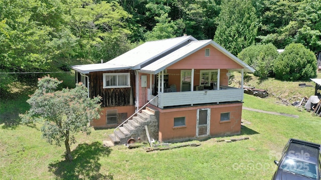 2087 Henry Rd, Sylva, NC 28779 - view of front of property featuring stairway and a front yard