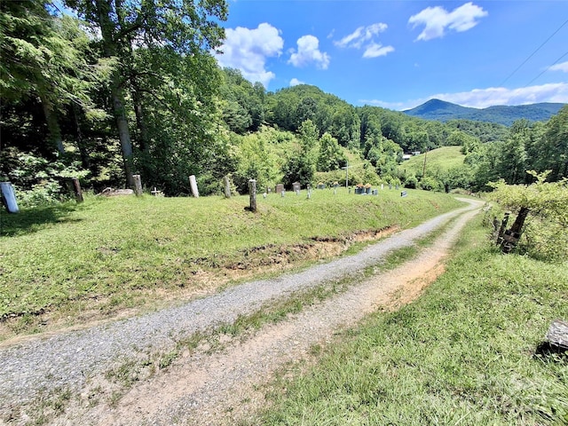 2087 Henry Rd, Sylva, NC 28779 - view of street with a mountain view and a wooded view