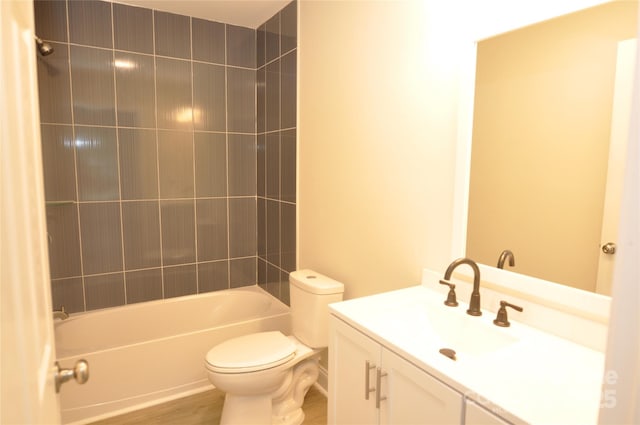 533 Third St Unit 27, Chester, SC 29706 - full bathroom featuring vanity, washtub / shower combination, and wood finished floors