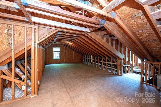 7554 Bluestar Ln, Charlotte, NC 28226 - view of unfinished attic