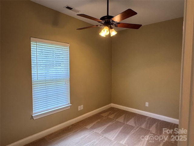 13221 Brandywine Ln, Midland, NC 28107 - carpeted spare room featuring ceiling fan and baseboards