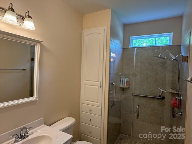 13221 Brandywine Ln, Midland, NC 28107 - full bathroom featuring a shower stall and vanity