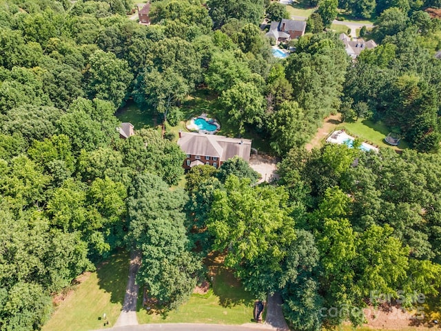 1134 Willow Oaks Trl, Matthews, NC 28104 - view of property location featuring a forest