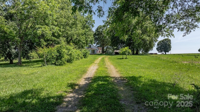5560 Springs Rd, Conover, NC 28613 - view of yard featuring dirt driveway