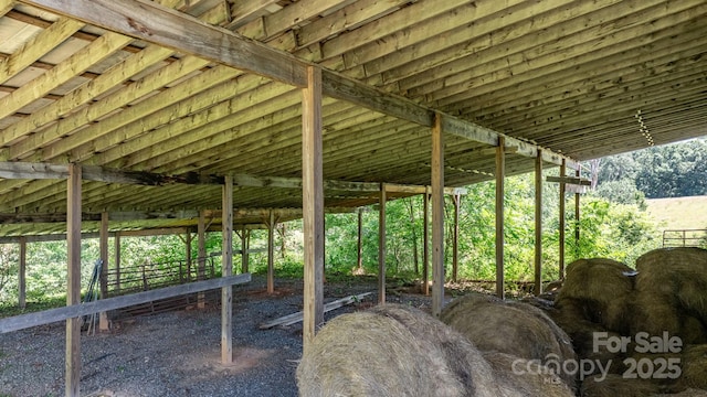 5560 Springs Rd, Conover, NC 28613 - view of parking featuring an exterior structure