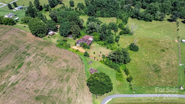 5560 Springs Rd, Conover, NC 28613 - aerial view of property's location with rural landscape