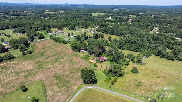 5560 Springs Rd, Conover, NC 28613 - aerial overview of property's location with rural landscape