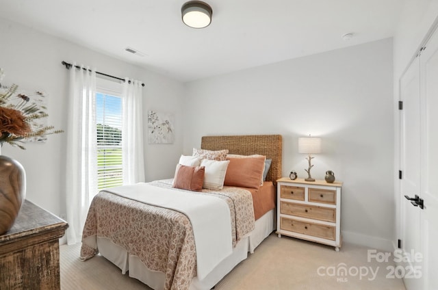 19 Berea Baptist Church Rd, Stanfield, NC 28163 - bedroom featuring light colored carpet and a closet