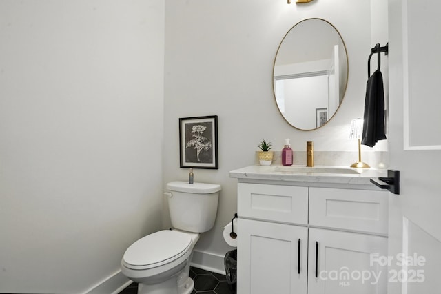 19 Berea Baptist Church Rd, Stanfield, NC 28163 - bathroom featuring vanity and tile patterned flooring