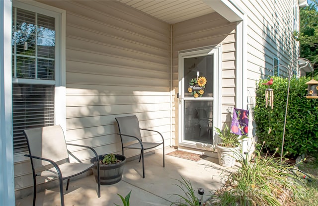 1304 Hammond Dr, Matthews, NC 28104 - view of exterior entry featuring a patio