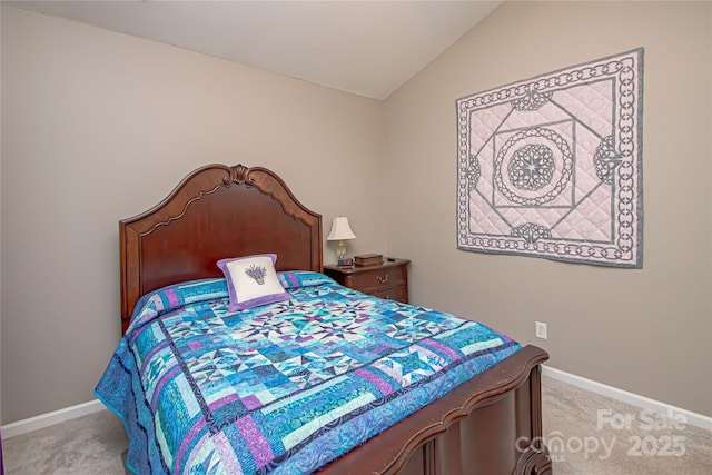 1304 Hammond Dr, Matthews, NC 28104 - bedroom with light colored carpet and vaulted ceiling