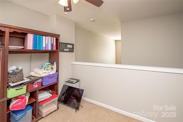 1304 Hammond Dr, Matthews, NC 28104 - storage featuring ceiling fan
