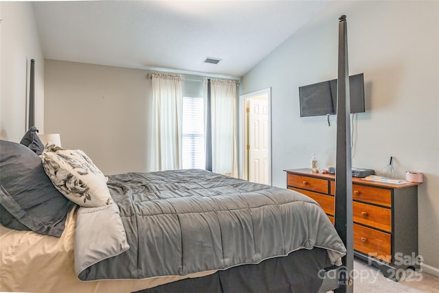 11521 Savannah Creek Dr, Charlotte, NC 28273 - carpeted bedroom with vaulted ceiling