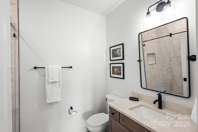 55 Steeplebush Ct Unit 629, Tuckasegee, NC 28783 - bathroom featuring vanity and tiled shower