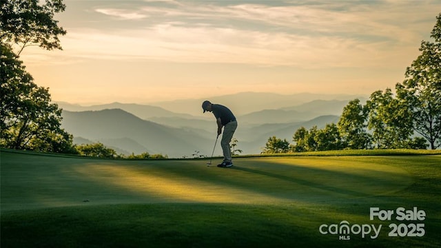 55 Steeplebush Ct Unit 629, Tuckasegee, NC 28783 - view of property's community featuring a mountain view and view of golf course