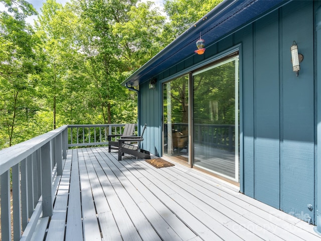 220 Deer Run Rd, Canton, NC 28716 - view of wooden terrace