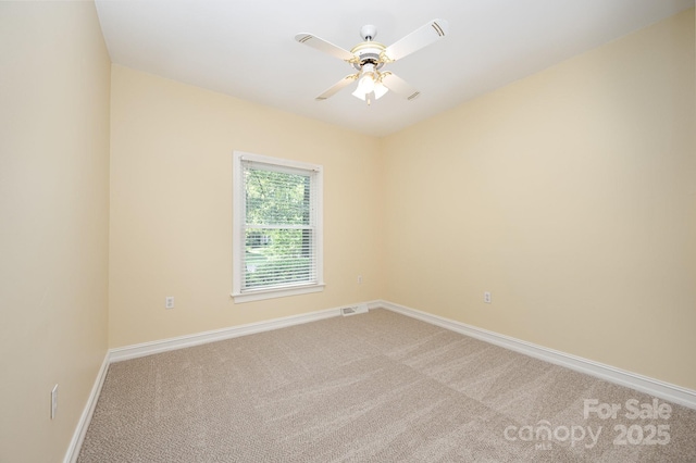 975 Pine Knoll Rd, Fort Mill, SC 29715 - empty room with carpet flooring and ceiling fan