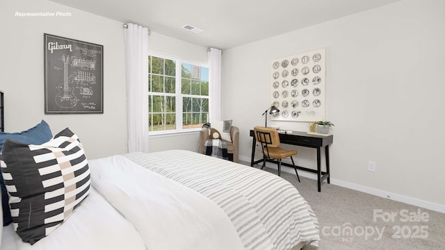 3901 Coleman Dr, Charlotte, NC 28215 - carpeted bedroom with baseboards