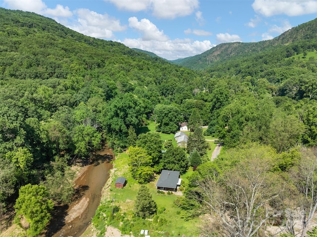 25 Wall Rd, Tryon, NC 28782 - bird's eye view of a heavily wooded area and mountains