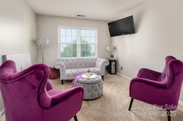 6422 Gatesville Ln, Charlotte, NC 28270 - living room with carpet and baseboards