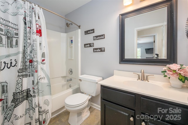 6422 Gatesville Ln, Charlotte, NC 28270 - full bath featuring vanity and shower / bath combination with curtain