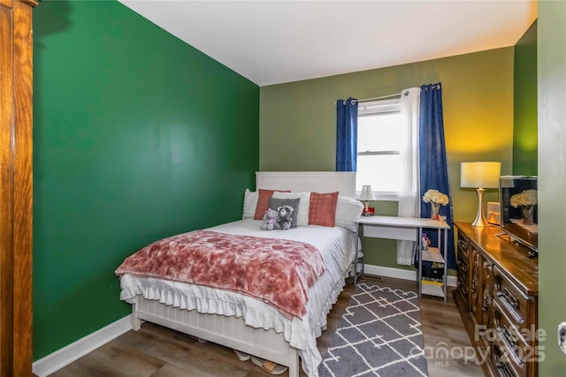 202 Gum St, Pageland, SC 29728 - bedroom with wood finished floors and baseboards