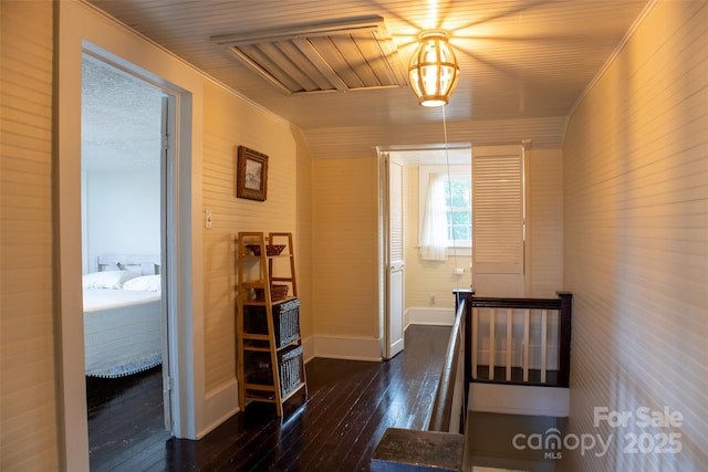 102 Cuthberson St, Morganton, NC 28655 - corridor featuring wood-type flooring and ornamental molding