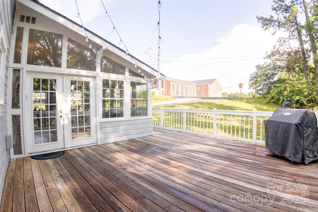 102 Cuthberson St, Morganton, NC 28655 - deck with a grill