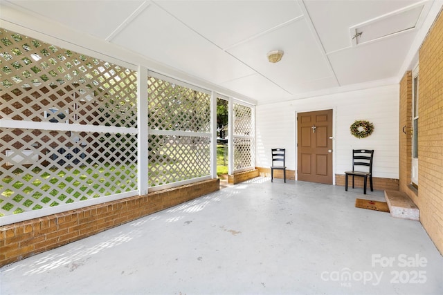 814 W Gold St, Kings Mountain, NC 28086 - view of unfurnished sunroom