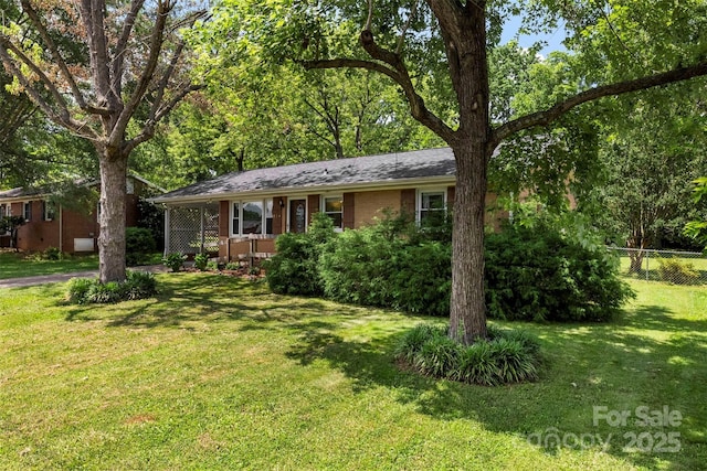 814 W Gold St, Kings Mountain, NC 28086 - ranch-style home with brick siding