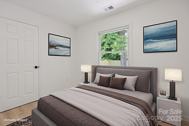 5420 Gwynne Ave, Charlotte, NC 28205 - bedroom featuring wood finished floors